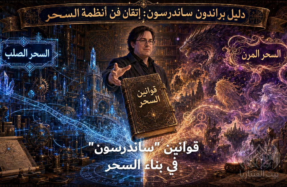 قوانين “ساندرسون” في بناء السحر: كيف تصنع عالماً فانتازياً لا يُنسى؟